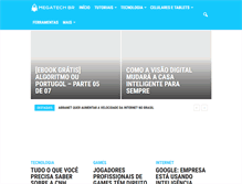 Tablet Screenshot of megatechbrasil.com